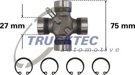 TRUCKTEC 02.34.041 - Zglob, kardansko osovina www.molydon.hr