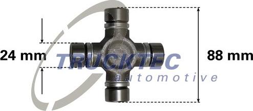TRUCKTEC 02.34.042 - Zglob, kardansko osovina www.molydon.hr