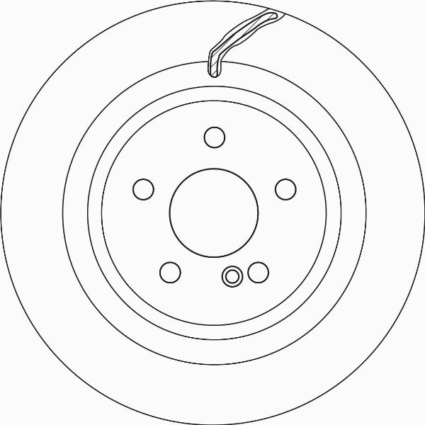 TRW DF6826S - Kočioni disk www.molydon.hr