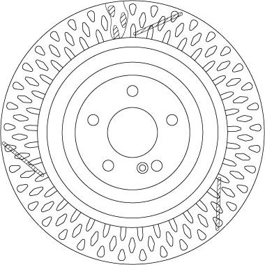 TRW DF6822S - Kočioni disk www.molydon.hr