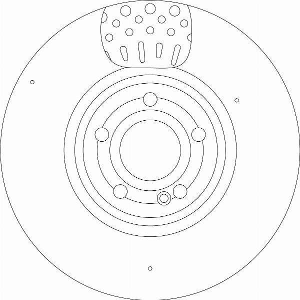 TRW DF8714S - Kočioni disk www.molydon.hr