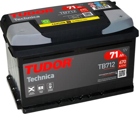 Tudor TB712 - Akumulator  www.molydon.hr