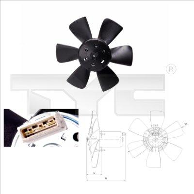 TYC 831-0011 - Ventilator, hladjenje motora www.molydon.hr
