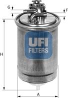 UFI 55.427.00 - Filter za gorivo www.molydon.hr