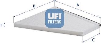 UFI 53.584.00 - Filter kabine www.molydon.hr