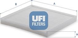 UFI 53.557.00 - Filter kabine www.molydon.hr