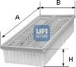 UFI 30.961.00 - Filter za zrak www.molydon.hr