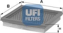 UFI 30.121.00 - Filter za zrak www.molydon.hr