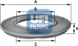 UFI 30.847.00 - Filter za zrak www.molydon.hr