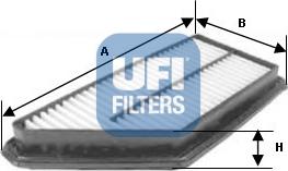 UFI 30.337.00 - Filter za zrak www.molydon.hr