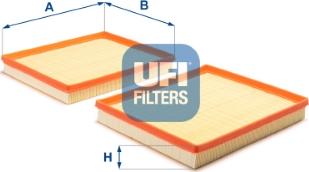 UFI 30.B25.00 - Filter za zrak www.molydon.hr