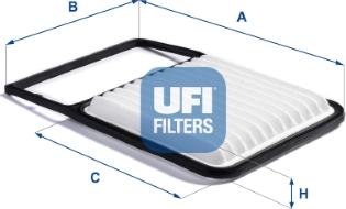 UFI 30.B71.00 - Filter za zrak www.molydon.hr
