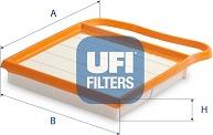 UFI 30.C68.00 - Filter za zrak www.molydon.hr
