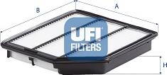 UFI 30.C86.00 - Filter za zrak www.molydon.hr