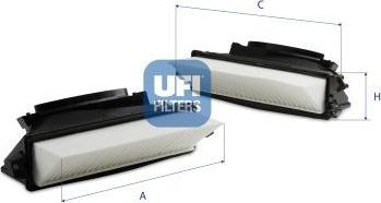 UFI 30.E57.00 - Filter za zrak www.molydon.hr