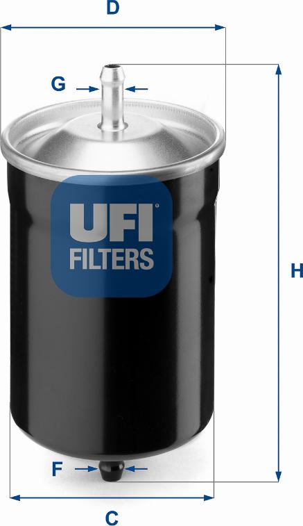 UFI 31.500.00 - Filter za gorivo www.molydon.hr