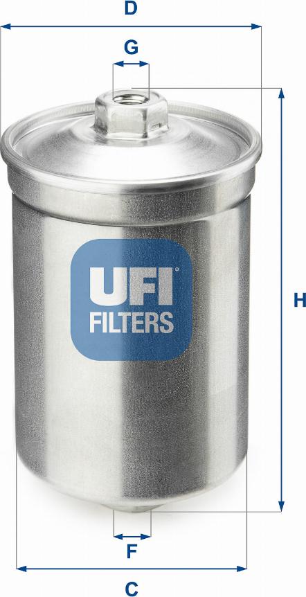 UFI 31.502.00 - Filter za gorivo www.molydon.hr