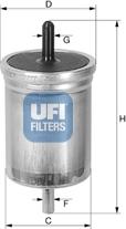 UFI 31.562.00 - Filter za gorivo www.molydon.hr