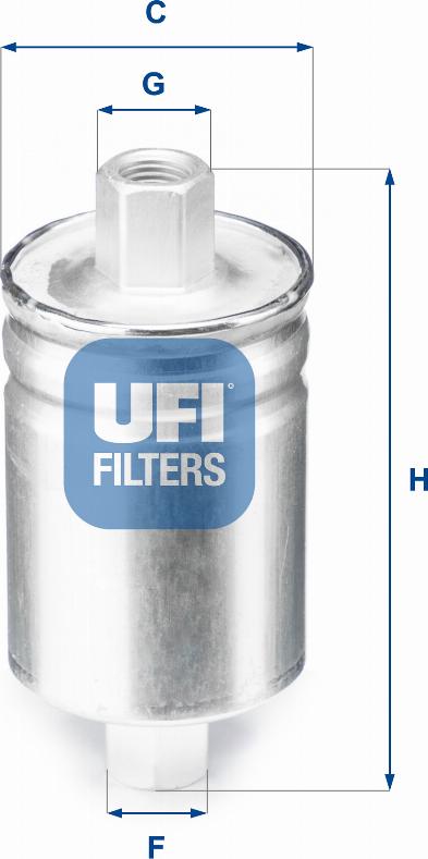 UFI 31.750.00 - Filter za gorivo www.molydon.hr