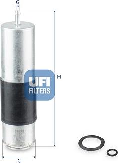UFI 31.A36.00 - Filter za gorivo www.molydon.hr
