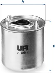 UFI 24.128.00 - Filter za gorivo www.molydon.hr