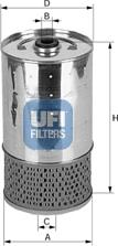 UFI 25.499.01 - Filter za ulje www.molydon.hr