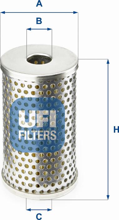 UFI 25.406.01 - Hidraulicni filter, upravljanje www.molydon.hr
