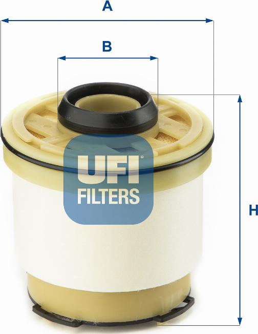 UFI 26.102.00 - Filter za gorivo www.molydon.hr