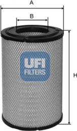 UFI 27.A35.00 - Filter za zrak www.molydon.hr
