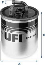 UFI 24.416.00 - Filter za gorivo www.molydon.hr