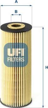 UFI 25.162.00 - Filter za ulje www.molydon.hr