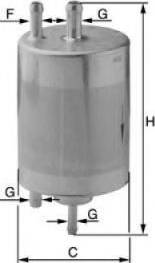 Uniflux Filters XB234 - Filter za gorivo www.molydon.hr