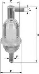 Uniflux Filters XN12 - Filter za gorivo www.molydon.hr