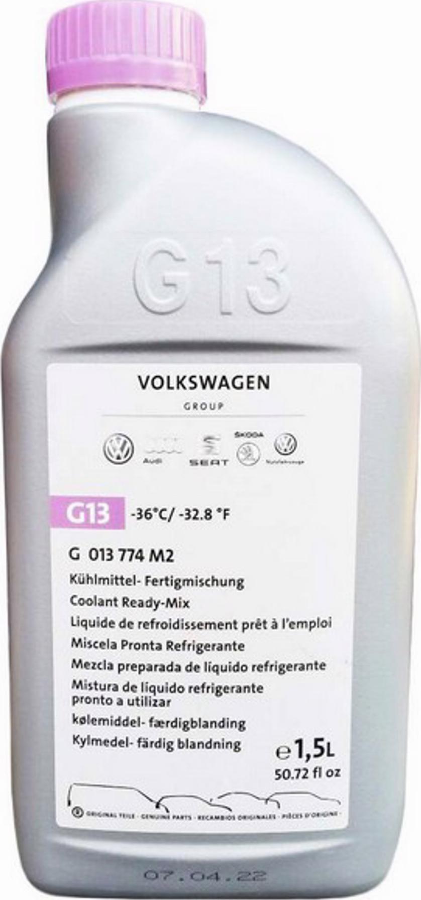 VAG G013774M2 - Antifriz - zaštita od smrzavanja www.molydon.hr