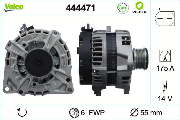 VALEO 444471 - Alternator www.molydon.hr