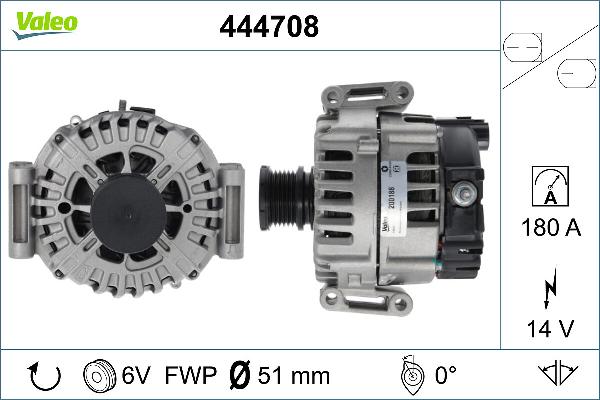 VALEO 444708 - Alternator www.molydon.hr