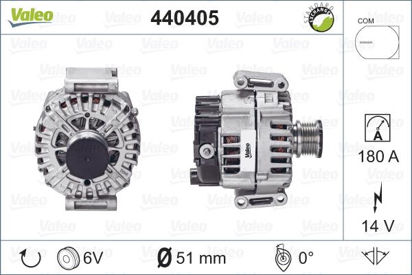 VALEO 440405 - Alternator www.molydon.hr