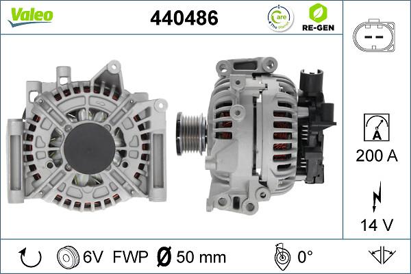 VALEO 440486 - Alternator www.molydon.hr