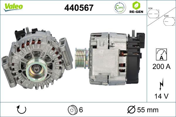 VALEO 440567 - Alternator www.molydon.hr