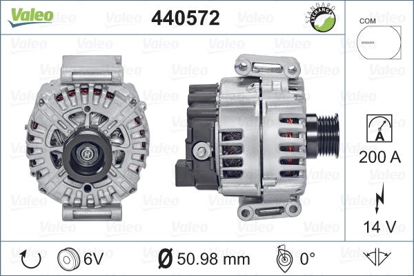 VALEO 440572 - Alternator www.molydon.hr
