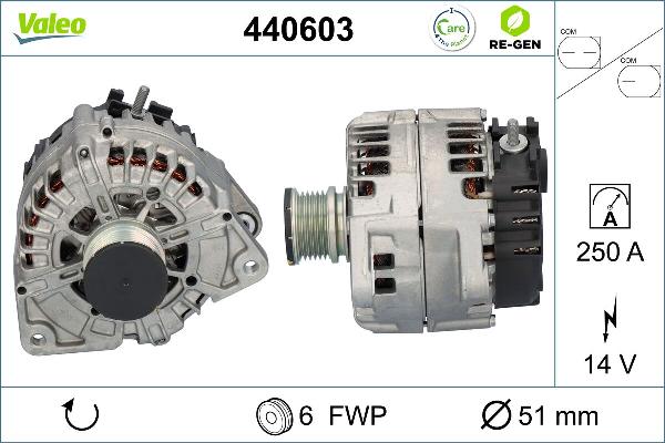 VALEO 440603 - Alternator www.molydon.hr