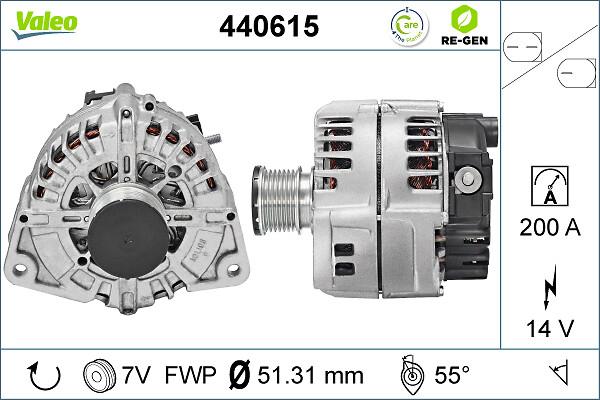 VALEO 440615 - Alternator www.molydon.hr