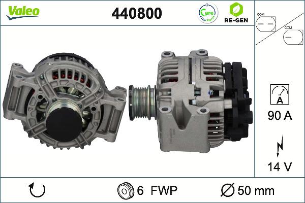 VALEO 440800 - Alternator www.molydon.hr