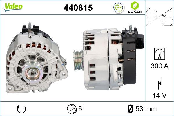 VALEO 440815 - Alternator www.molydon.hr