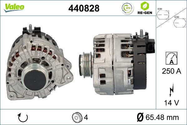 VALEO 440828 - Alternator www.molydon.hr