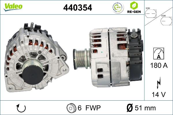 VALEO 440354 - Alternator www.molydon.hr