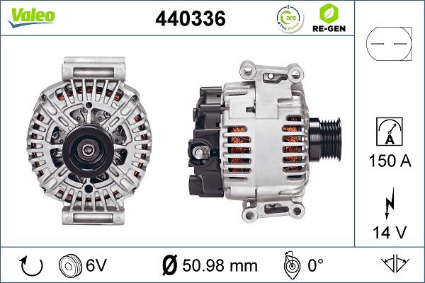 VALEO 440336 - Alternator www.molydon.hr