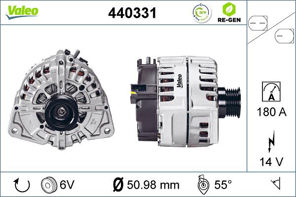 VALEO 440331 - Alternator www.molydon.hr