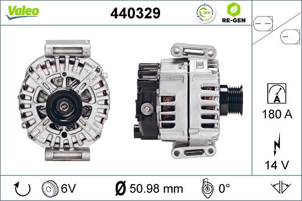 VALEO 440329 - Alternator www.molydon.hr