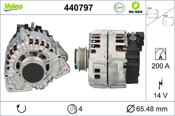 VALEO 440797 - Alternator www.molydon.hr